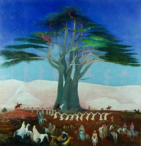 Csontváry's 'Pilgrimage to the cedars of Lebanon'
